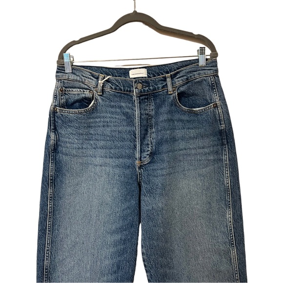 Boyish The Mikey High Rise Wide Leg Jeans in Starfight (30) - Picture 6 of 15